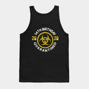 14Th Birthday 2020 Quarantined Graduation Tank Top